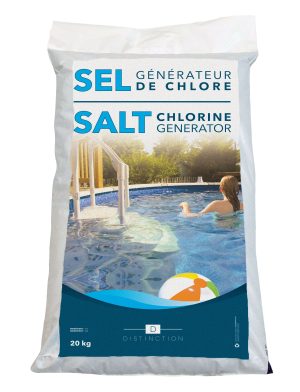 Sel pour générateur de chlore Distinction - Équipements Piscines et Spas - Sima PISCINES & SPAS