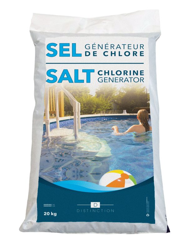 Sel pour générateur de chlore Distinction - Équipements Piscines et Spas - Sima PISCINES & SPAS