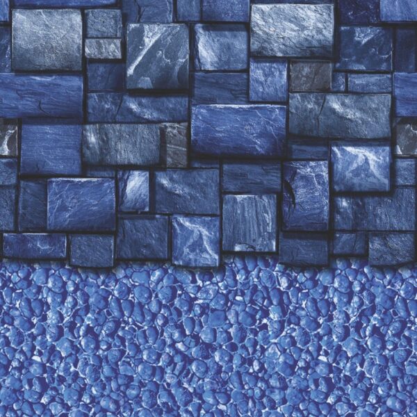 Above ground pool liner Blue Slate Streamstone - Image 2
