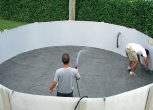 Geotextile cover for swimming pools - Pool and spa equipment - Sima POOLS & SPAS