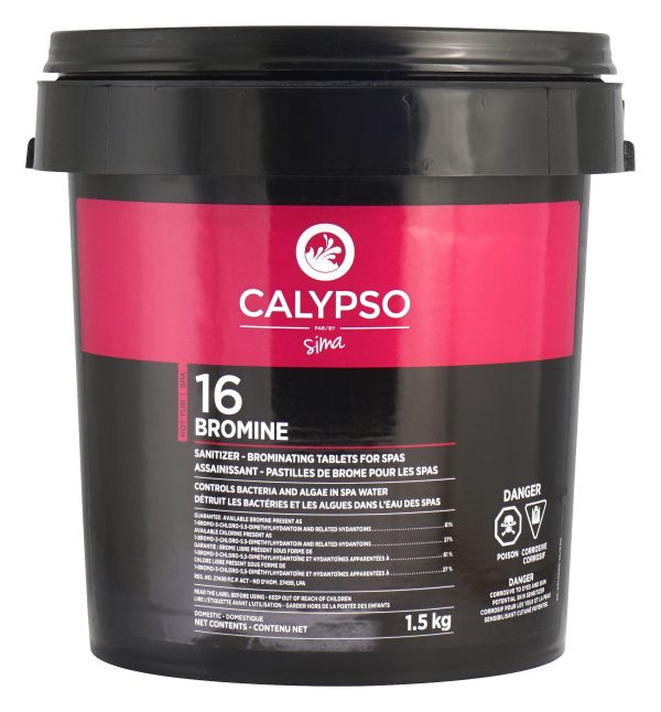 Calypso Bromine #16 1.5KG - Produits de spa - Entretien de spa - Sima PISCINES & SPAS