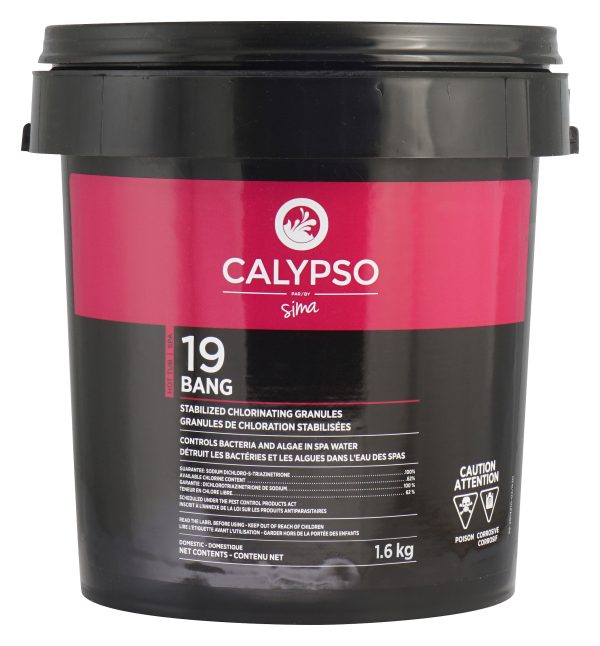 Calypso Bang #19 1.6KG - Spa products - Spa maintenance - Sima POOLS & SPAS