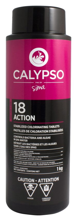 Calyso Action #18 1KG - Spa products - Spa maintenance - Sima POOLS & SPAS