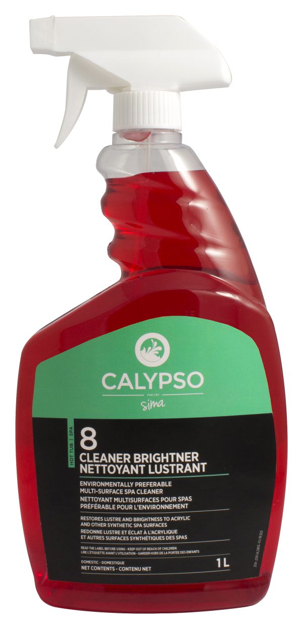 Calypso Nettoyant Lustrant #8 1L - Spa products - Spa maintenance - Sima POOLS & SPAS