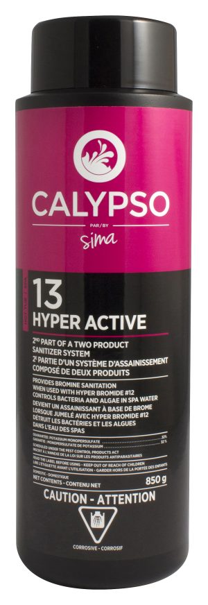 Calypso Hyper Active #13 850G - Produits de spa - Entretien de spa - Sima PISCINES & SPAS