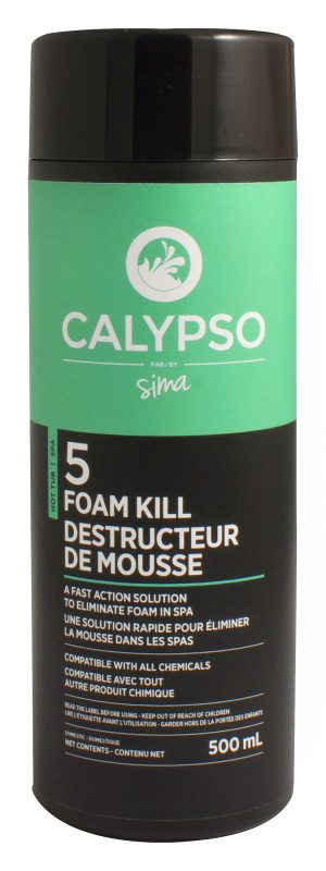 Calypso Destructeur de mousse #5 500ML - Produits de spa - Entretien de spa - Sima PISCINES & SPAS