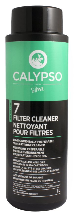 Calypso Nettoyant pour filtres #7 1L - Spa products - Spa maintenance - Sima POOLS & SPAS