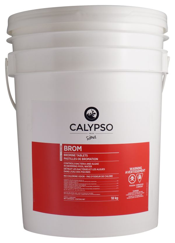 Calypso Brom 18KG - Produits de piscines - Entretien de piscine - Sima PISCINES & SPAS