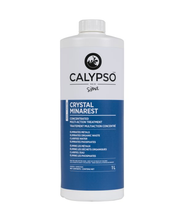 Calypso Crystal Minarest 1L - Produits de piscines - Entretien de piscine - Sima PISCINES & SPAS