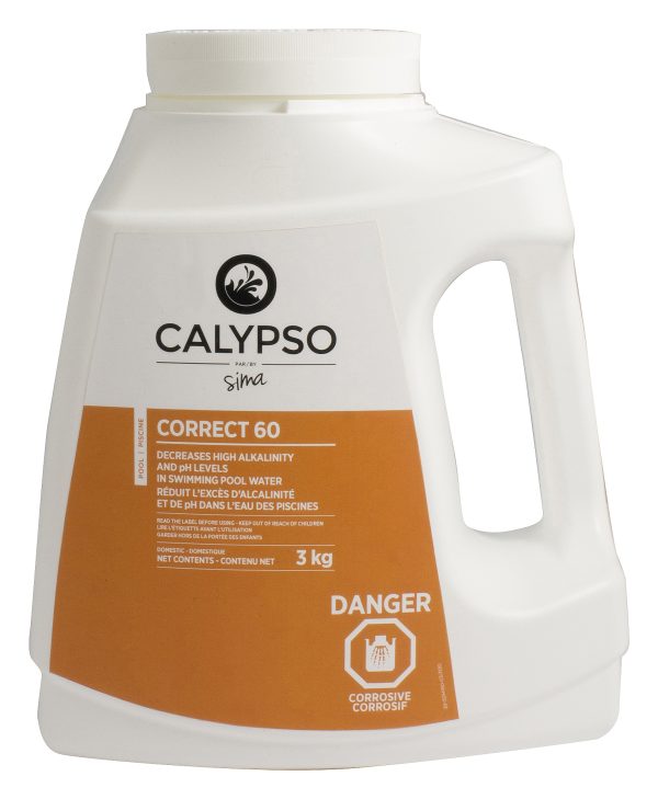 Calypso Correct 60 3KG - pool products - Pool maintenance - Sima POOLS & SPAS