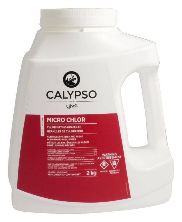 Calypso Micro Chlor 2KG - pool products - Pool maintenance - Sima POOLS & SPAS