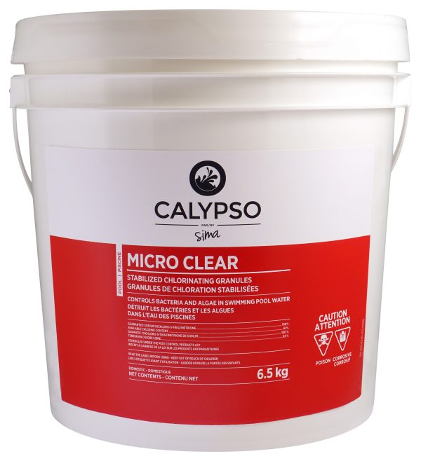 Calypso Micro Clear 6.5KG - Produits de piscines - Entretien de piscine - Sima PISCINES & SPAS