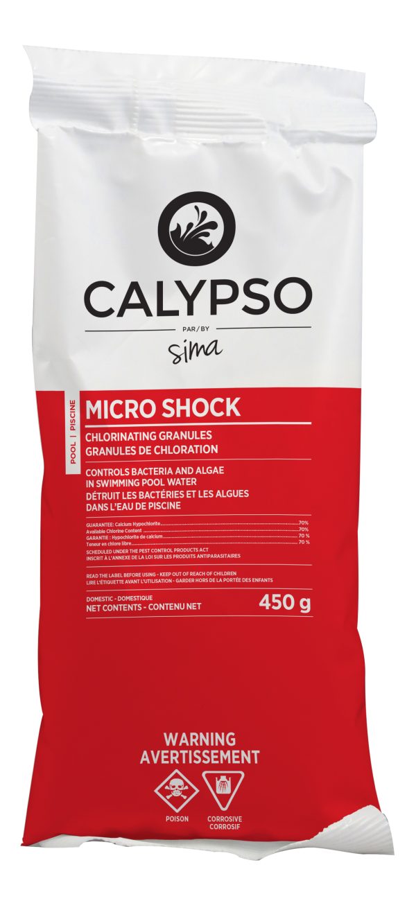 Calypso Micro Shock 450G - Produits de piscines - Entretien de piscine - Sima PISCINES & SPAS