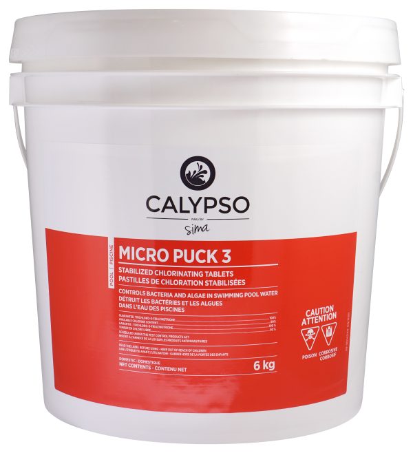 Calypso Micro Puck 3 6KG - Produits de piscines - Entretien de piscine - Sima PISCINES & SPAS
