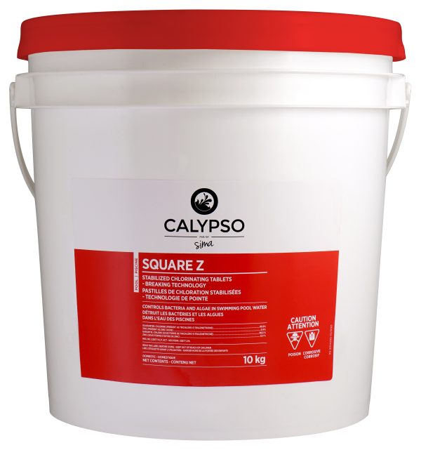 Calypso Square Z 10KG - Produits de piscines - Entretien de piscine - Sima PISCINES & SPAS