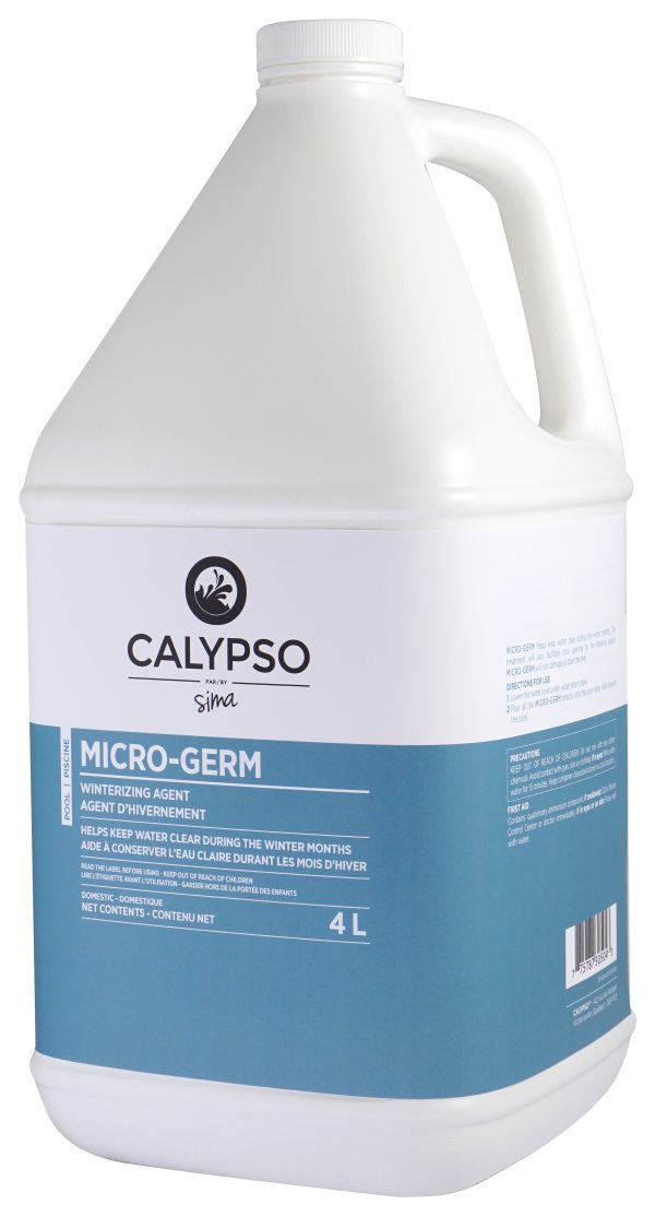 Calypso Micro-Germ 4L - Produits de piscines - Entretien de piscine - Sima PISCINES & SPAS