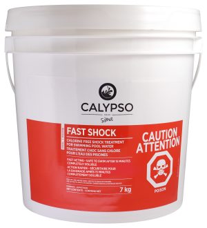 Calypso Fast Shock 7KG - pool products - Pool maintenance - Sima POOLS & SPAS