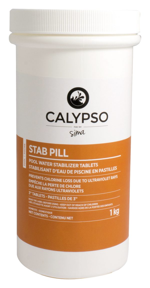 Calypso Star Pill 1KG - Produits de piscines - Entretien de piscine - Sima PISCINES & SPAS