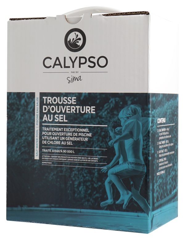Calypso Trousse d'ouverture au sel - Produits de piscines - Entretien de piscine - Sima PISCINES & SPAS
