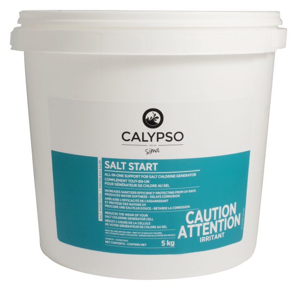 Calypso Salt Start 5KG - Produits de piscines - Entretien de piscine - Sima PISCINES & SPAS