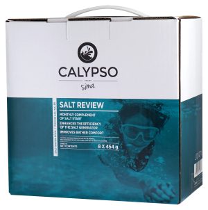 Calypso Salt Review 8 X 454G - pool products - Pool maintenance - Sima POOLS & SPAS