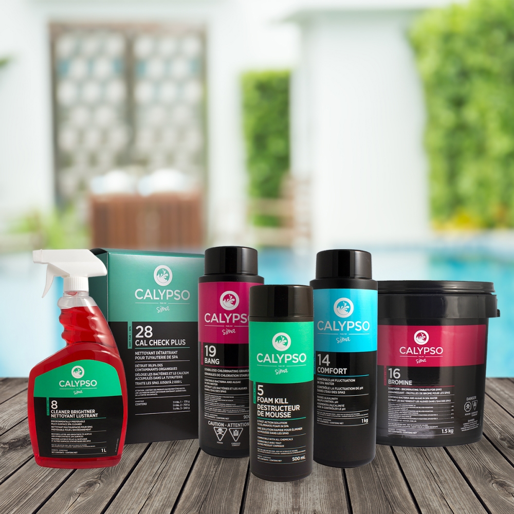 Calypso Sima - Produits de piscines - Entretien de piscine et spa - Sima PISCINES & SPAS